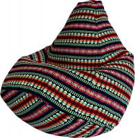 Кресло-мешок Flagman Груша Макси XXL Г2.8-12 (красный/зеленый)