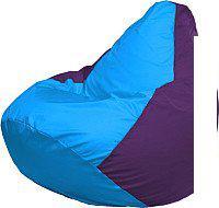Кресло-мешок Flagman Груша Мега XXXL Г3.1-269 (голубой/фиолетовый)