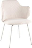 Стул с подлокотниками Stool Group Eira VC029 Farm-103 (вельвет белый)