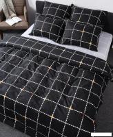 Постельное белье Luisa de Rizzo Клетка Евро 20214-1+20214-2 (наволочки 70x70)