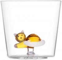 Стакан для воды и напитков Ichendorf Milano Tabby Cat 0935209006 (рыжий кот/белый хвост)