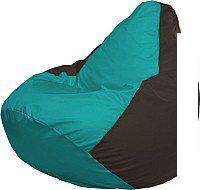 Кресло-мешок Flagman Груша Мега XXXL Г3.1-298 (бирюзовый/коричневый)
