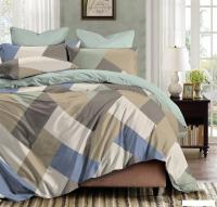 Постельное белье Реноме Семейный Темно-синяя коллекция New St-2554 (сатин)