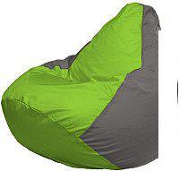 Кресло-мешок Flagman Груша Мега XXXL Г3.1-160 (салатовый/серый)