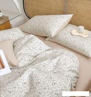 Постельное белье Реноме Евро Темно-синяя коллекция ПП 7442 (сатин)