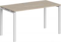 Офисный стол Norden 120х80х75 SG.207.OL.63.WH (белый/дуб светлый)