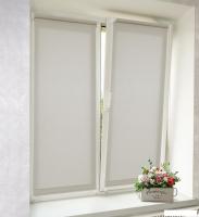 Рулонные шторы Delfa Сантайм Уни СРШ-03Д125 (150x170, серый)