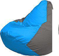 Кресло-мешок Flagman Груша Мега XXXL Г3.1-274 (голубой/серый)