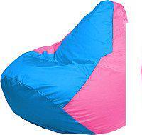 Кресло-мешок Flagman Груша Мега XXXL Г3.1-277 (голубой/розовый)
