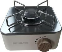 Туристическая плита Sundays ZD-1003-S (белый)