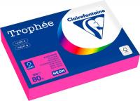 Офисная бумага Clairefontaine А4 80г/м2 2973PC (500л, неон розовый)