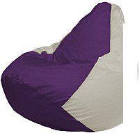 Кресло-мешок Flagman Груша Мега XXXL Г3.1-36 (фиолетовый/белый)