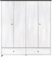 Шкаф распашной Black Red White Порто SZF4D2S (джанни/сосна ларико)