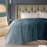 Плед Karven Фланель Евро PL 010 PRINT JACQAURD v7/Blue