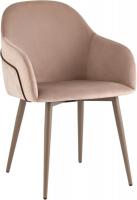 Стул с подлокотниками Stool Group Новел LV-110-H61/H74K-02-7006P (серо-коричневый)