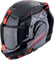 Мотошлем Scorpion Exo Exo-Tech Evo Traveller (р. S, черный/красный)