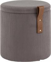 Пуфик Stool Group Руни XS с ящиком 24A2064CG-S-18 (вельвет темно-серый)
