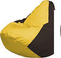 Кресло-мешок Flagman Груша Мега XXXL Г3.1-261 (желтый/коричневый)