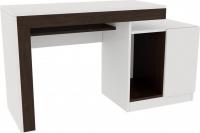 Офисный стол Woodville Модена (белый/венге)