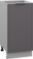 Шкаф напольный Arvento Корнелия Флок-плюс НШ40р без столешницы (графит софт)