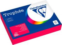 Офисная бумага Clairefontaine А4 80г/м2 1782C (500л, красный)