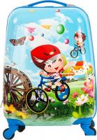 Чемодан-спиннер Supra STS-1005-B (Little cyclist)
