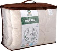 Одеяло Реноме 1.5сп Поплин бежевый 14/031БЖ 140x205 (овечья шерсть, 400)