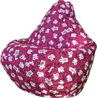 Кресло-мешок Flagman Груша Мега XXXL Street Г3.12-13 (белые мишки)