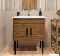 LEVEL Тумба под умывальник Оскар 75 Three без ящика (дуб чарльстон)