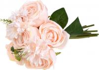 Искусственный букет Forgarden Букет Роз BN11030 (персиковый)