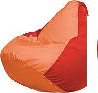 Кресло-мешок Flagman Груша Мега XXXL Г3.1-217 (оранжевый/красный)