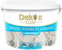 Эмаль Dekor Акриловая универсальная 0.8 кг (белый)
