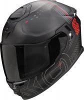 Мотошлем Scorpion Exo Exo-Gt Sp Air Techlane (р. 2XL, черный матовый/серый/красный)