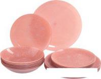 Набор тарелок Luminarc Melitina Pink V9723 (18пр)