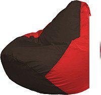Кресло-мешок Flagman Груша Мега XXXL Г3.1-322 (коричневый/красный)