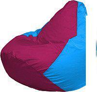 Кресло-мешок Flagman Груша Мега XXXL Г3.1-385 (фуксия/голубой)