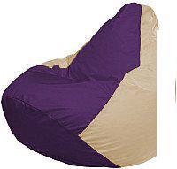 Кресло-мешок Flagman Груша Мега XXXL Г3.1-73 (фиолетовый/светло-бежевый)