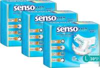 Подгузники для взрослых Senso Med Standart Plus L (3x30шт)