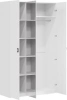 Шкаф распашной Трия Тиффани 407.000.000 (белый жемчуг/белый софт)