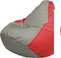 Кресло-мешок Flagman Груша Мега XXXL Г3.1-332 (серый/красный)