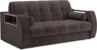 Диван Мебель-АРС Аккордеон Барон №3 ППУ 120x200 (коричневый кордрой)