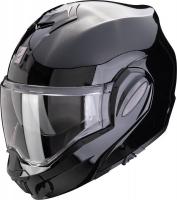 Мотошлем Scorpion Exo Exo-Tech Evo Pro Solid (р. 2XL, черный металлик)
