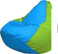 Кресло-мешок Flagman Груша Мега XXXL Г3.1-276 (голубой/салатовый)
