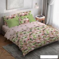 Постельное белье Реноме 1.5сп Премиум Сады Сингапура 7275-1 (бязь)