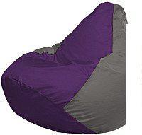Кресло-мешок Flagman Груша Мега XXXL Г3.1-72 (фиолетовый/серый)