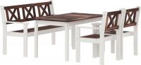 Обеденная группа Sundays Ф-183 1/2/1 (орех/белый)