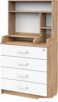 Детский комод Sweet Baby Albero New (дуб канзас/аляска белая)