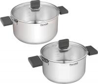 Набор кастрюль Rondell Quadro (3.1л+5.1л)