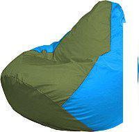 Кресло-мешок Flagman Груша Мега XXXL Г3.1-229 (оливковый/голубой)