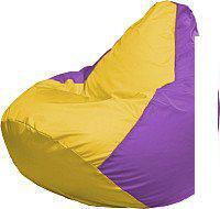 Кресло-мешок Flagman Груша Мега XXXL Г3.1-253 (желтый/сиреневый)